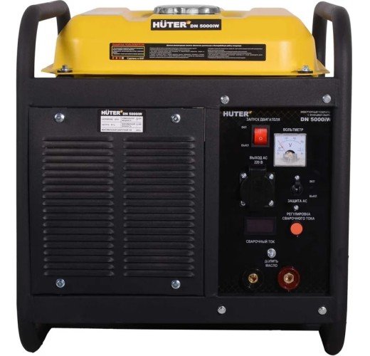 Электрогенератор инверторный Huter DN 5000iW с функцией сварки