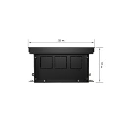 Внутрипольный конвектор Royal Thermo Atrium 110/200/2700-DG-U-LB
