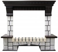 Портал Interflame Экстер венге под очаг Panoramic 25-30 3D