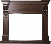 Портал Interflame Мюнхен темный дуб под очаги Panoramic 33