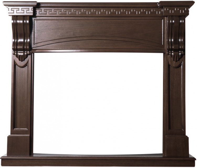 Портал Interflame Мюнхен темный дуб под очаги Panoramic 33