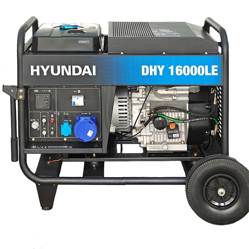 Дизельный электрогенератор Hyundai DHY 16000LE