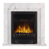 Каминокомплект Firelight Simple Classic с очагом Electrolux Classic EFP/P-1020LS белый мрамор