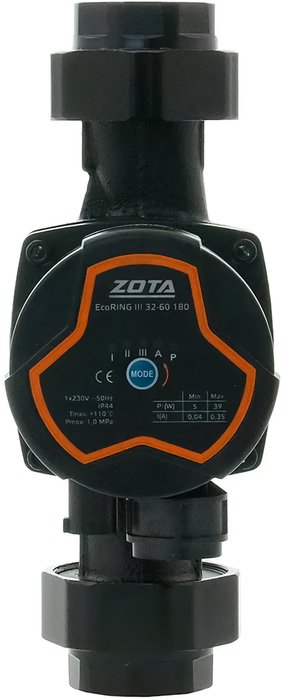Циркуляционный насос Zota EcoRING III 32/60 180 с гайками