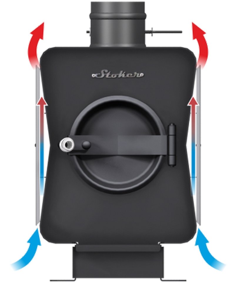 Печь отопительная Stoker Cадовая 150-ОВ