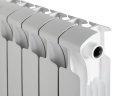 Биметаллический радиатор отопления Rifar Monolit 300 12 секций боковое подключение белый RAL 9016