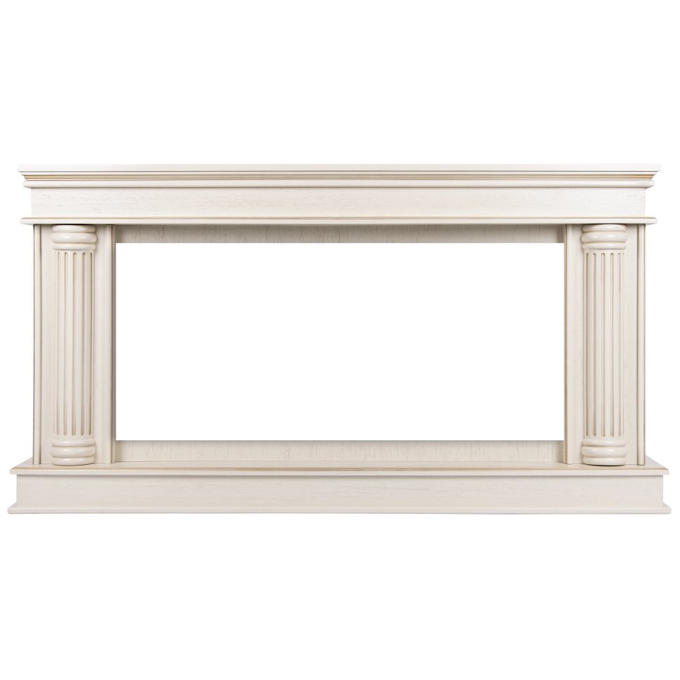 Портал Firelight Olympia 42/40/36 слоновая кость с золотой патиной