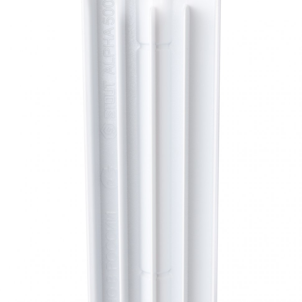 Радиатор биметаллический STOUT Alpha 500 (12 секций)