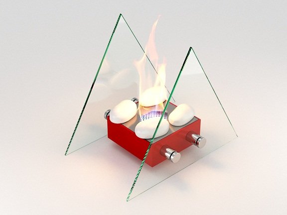 Настольный биокамин Lux Fire Вулкан M КН-0017М-06