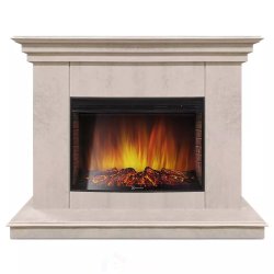 Каминокомплект Хорошие Камины Марс с очагом Electrolux Sphere Plus EFP/P-2720RLS мрамор