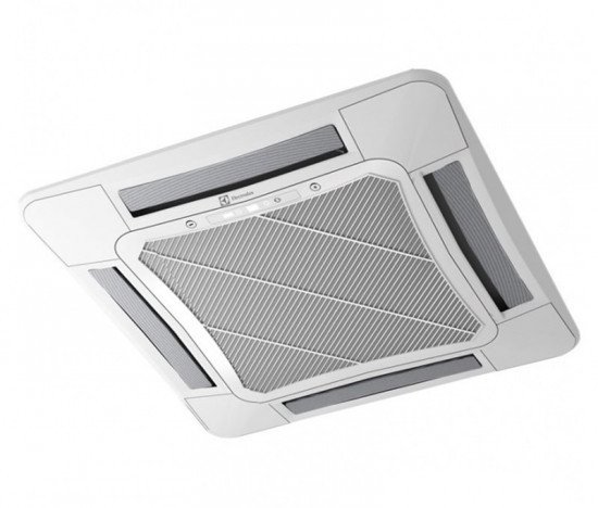 Внутренний кассетный блок мультизональной системы VRF Electrolux ESVMC4/С-SF-15S + панель Step Free