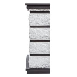Каминокомплект Electrolux EFP/P-2520LS N портал Excalibur 25 камень белый