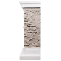 Каминокомплект Electrolux EFP/P-2520LS N портал Florida 25 белый серый