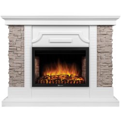 Каминокомплект Electrolux EFP/P-2520LS N портал Florida 25 белый серый