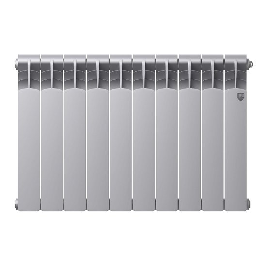 Биметаллический радиатор отопления Royal Thermo Revolution Bimetall 500 2.0 10 секций Silver Satin