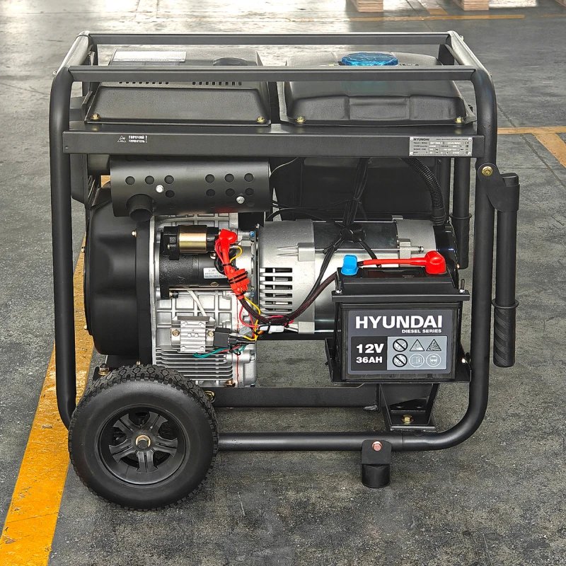 Дизельный электрогенератор Hyundai DHY 10000LE