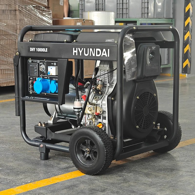 Дизельный электрогенератор Hyundai DHY 10000LE
