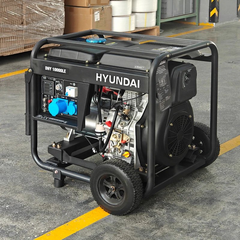 Дизельный электрогенератор Hyundai DHY 10000LE