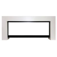 Портал Firelight Suprema Long белый/черный