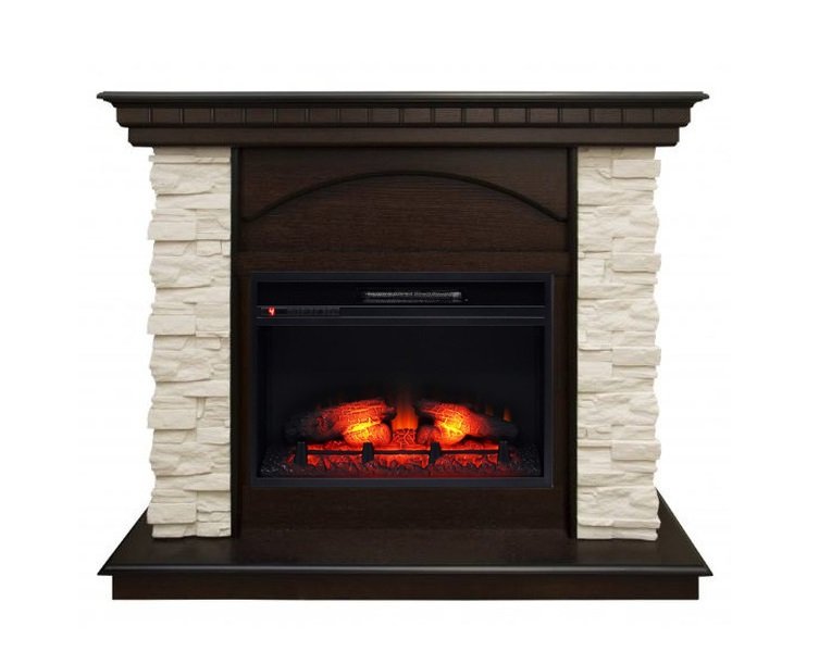 Каминокомплект RealFlame Elford STD/EUG/25'5/HL/24 AO с очагом Eridan 24
