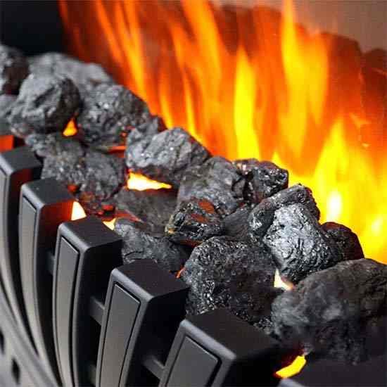 Каминокомплект Хорошие Камины Марс с очагом Royal Flame Aspen Black цемент