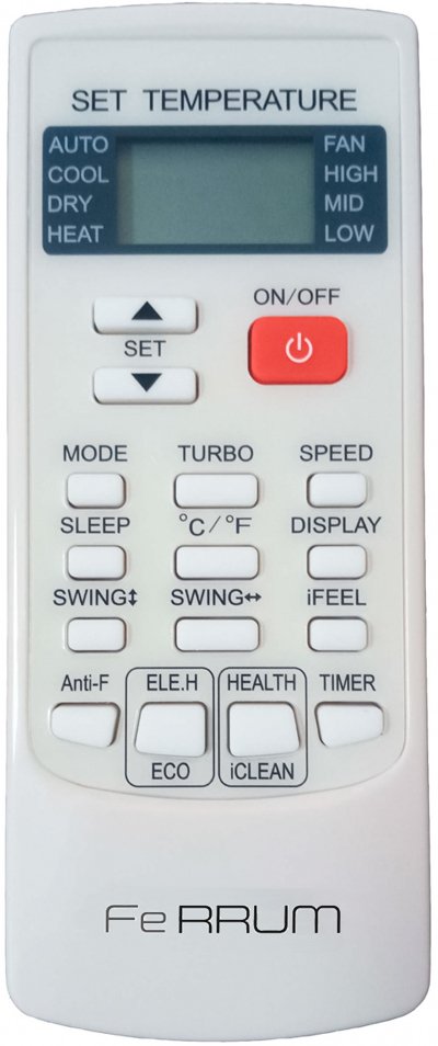 Напольно-потолочная сплит-система Ferrum LCACF18D3-AI/LCAU18U3-AI