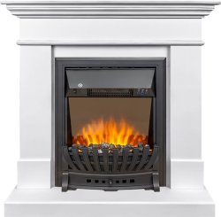 Каминокомплект Royal Flame California STD CRM (Разборный) с очагом Aspen Black санд сноу