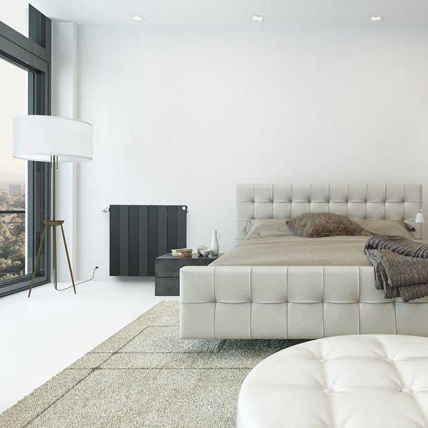 Биметаллический радиатор отопления Royal Thermo PianoForte 500 4 секции Noir Sable