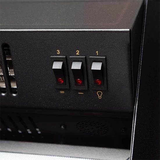 Каминокомплект Хорошие Камины Марс с очагом Royal Flame Fobos FX Black сосна