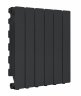 Алюминиевый радиатор отопления Fondital 500/100 Blitz Super B4  Black Coffee 6 секций