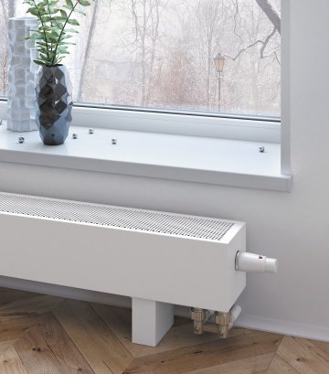 Напольный конвектор Varmann MiniKon MKFV 135.130.1400 RAL9016