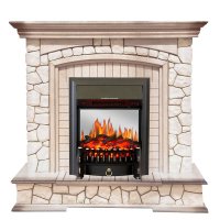Каминокомплект Royal Flame Preston с очагом Fobos FX M Black