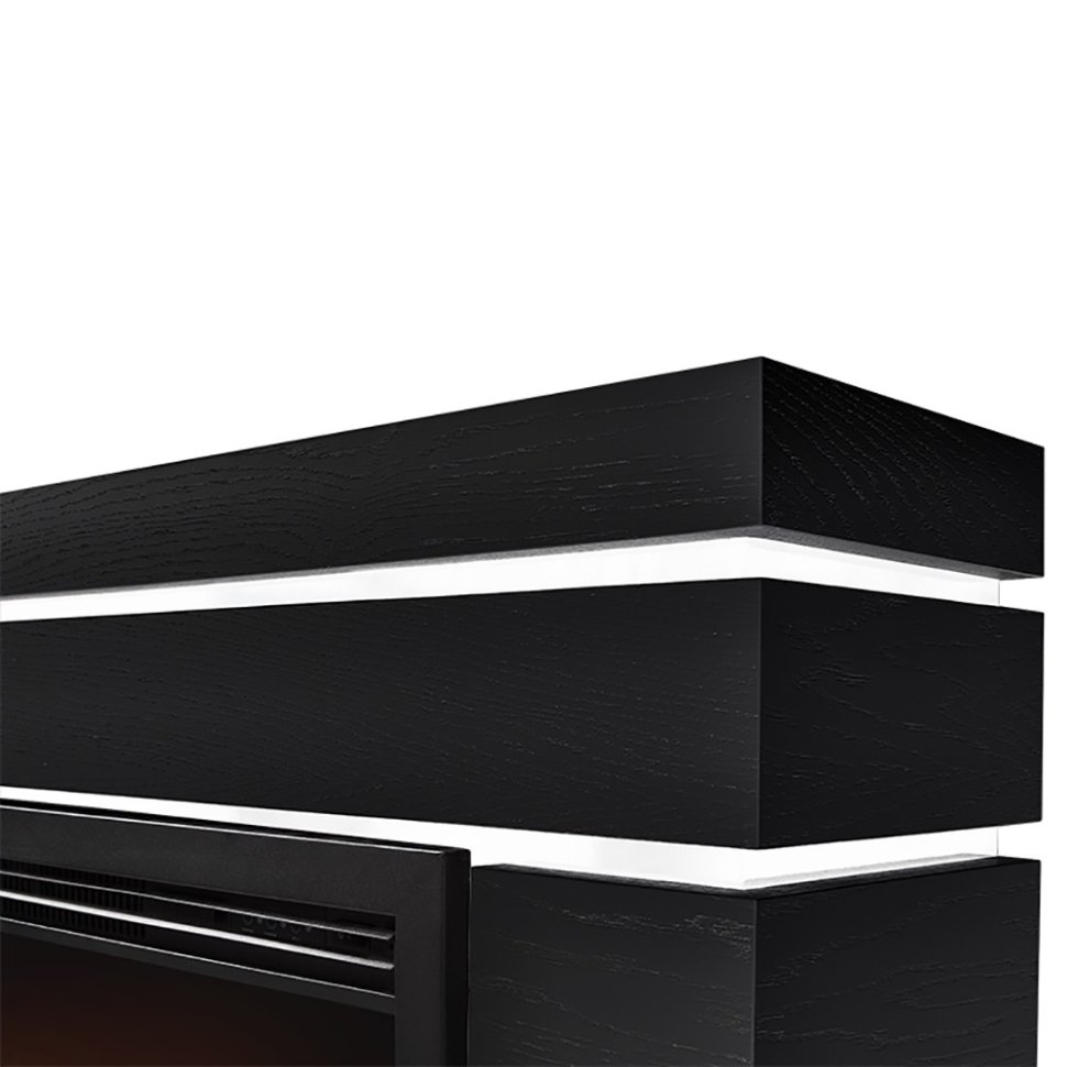 Каминокомплект Electrolux EFP/P-2520LS N портал Moderno 25 шпон черный дуб