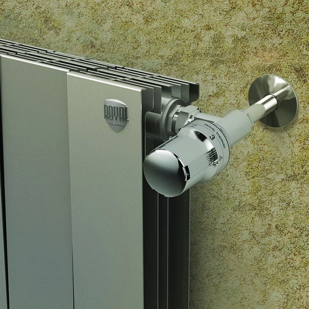 Биметаллический радиатор отопления Royal Thermo PianoForte 500 4 секции Silver Satin