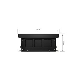 Внутрипольный конвектор Royal Thermo Atrium 90/200/2900-DG-U-LB