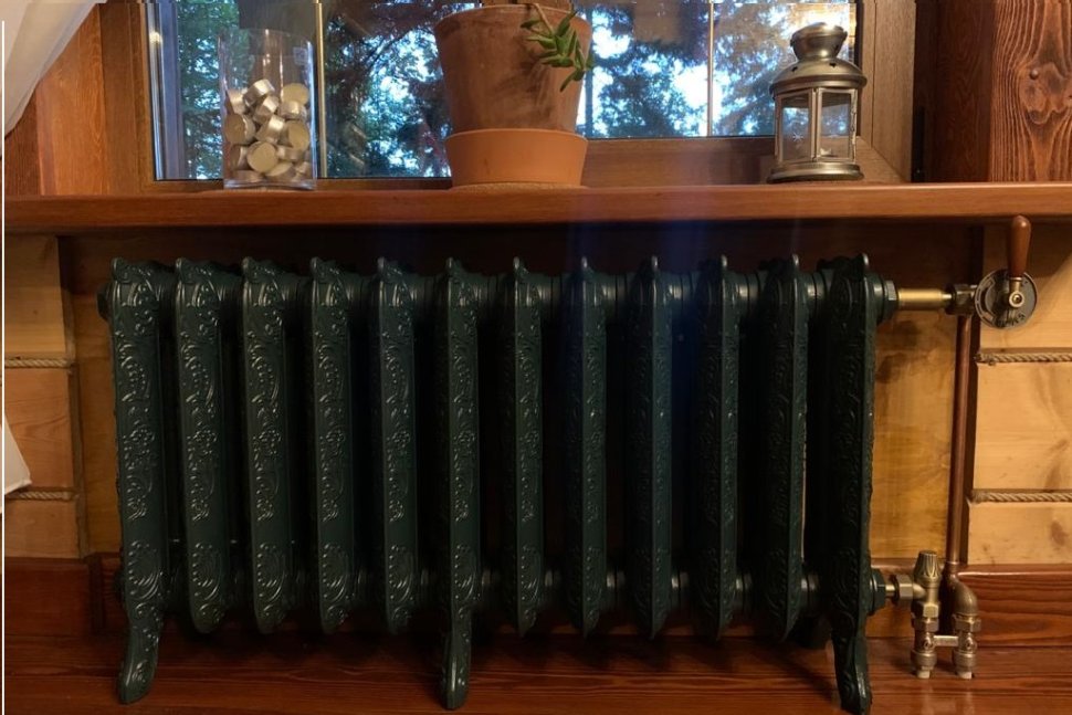 Чугунный радиатор отопления RETROstyle Windsor 350 6 секций