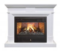 Каминокомплект RealFlame Marco 26 WT с очагом 3D Novara