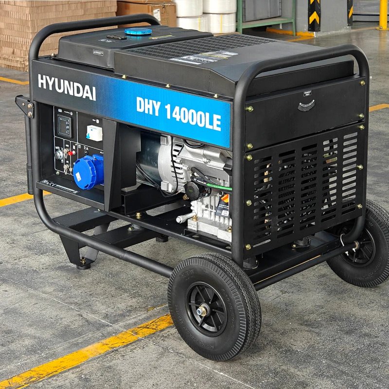 Дизельный электрогенератор Hyundai DHY 14000LE