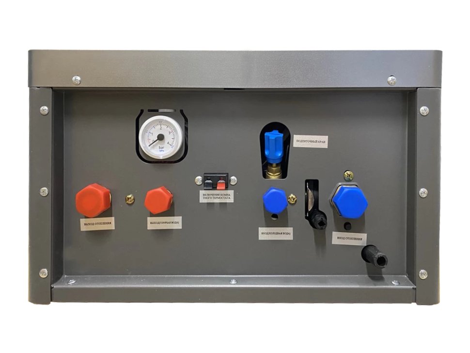 Настенный электрический котел E8 tempo EOB12W (серая металлическая панель)