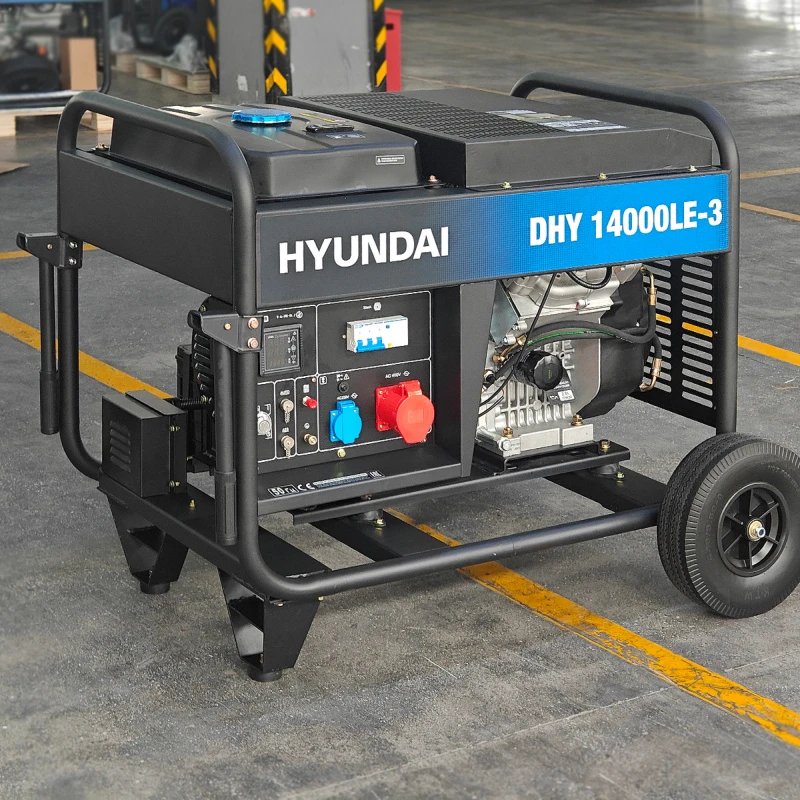 Дизельный электрогенератор Hyundai DHY 14000LE-3