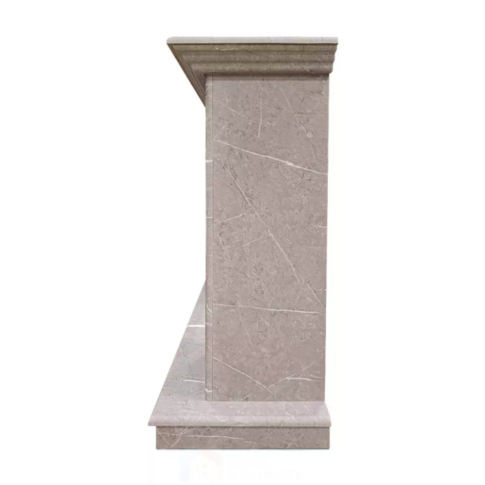 Каминокомплект Хорошие Камины Марс с очагом RealFlame Eugene мрамор