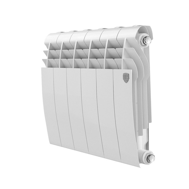 Биметаллический радиатор отопления Royal Thermo BiLiner 350 Bianco Traffico VR80 6 секций