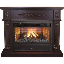 Каминокомплект RealFlame Silvia 26 AO с очагом 3D Novara