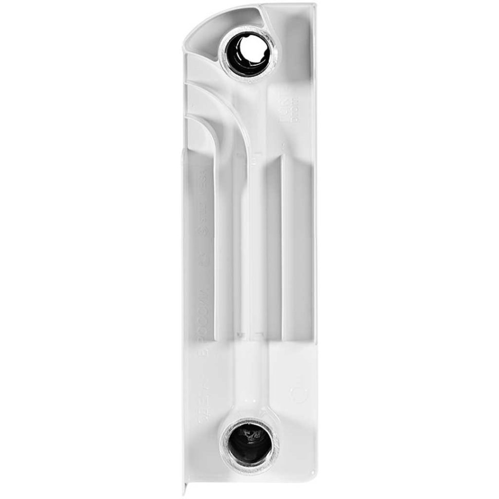 Биметаллический радиатор отопления Stout Vega 200 10 секций боковое подключение белый RAL 9016