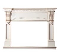 Портал Interflame Мюнхен под очаг Antares 33 бежевый с золотой патиной