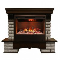 Каминокомплект RealFlame Country Rock 26 AO с очагом 3D Helios 26