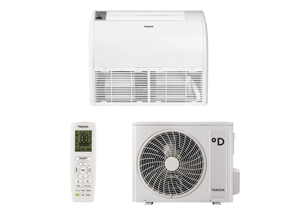 Напольно-потолочная сплит-система Daichi DA100BLKS1R1/DF100BLS1R1