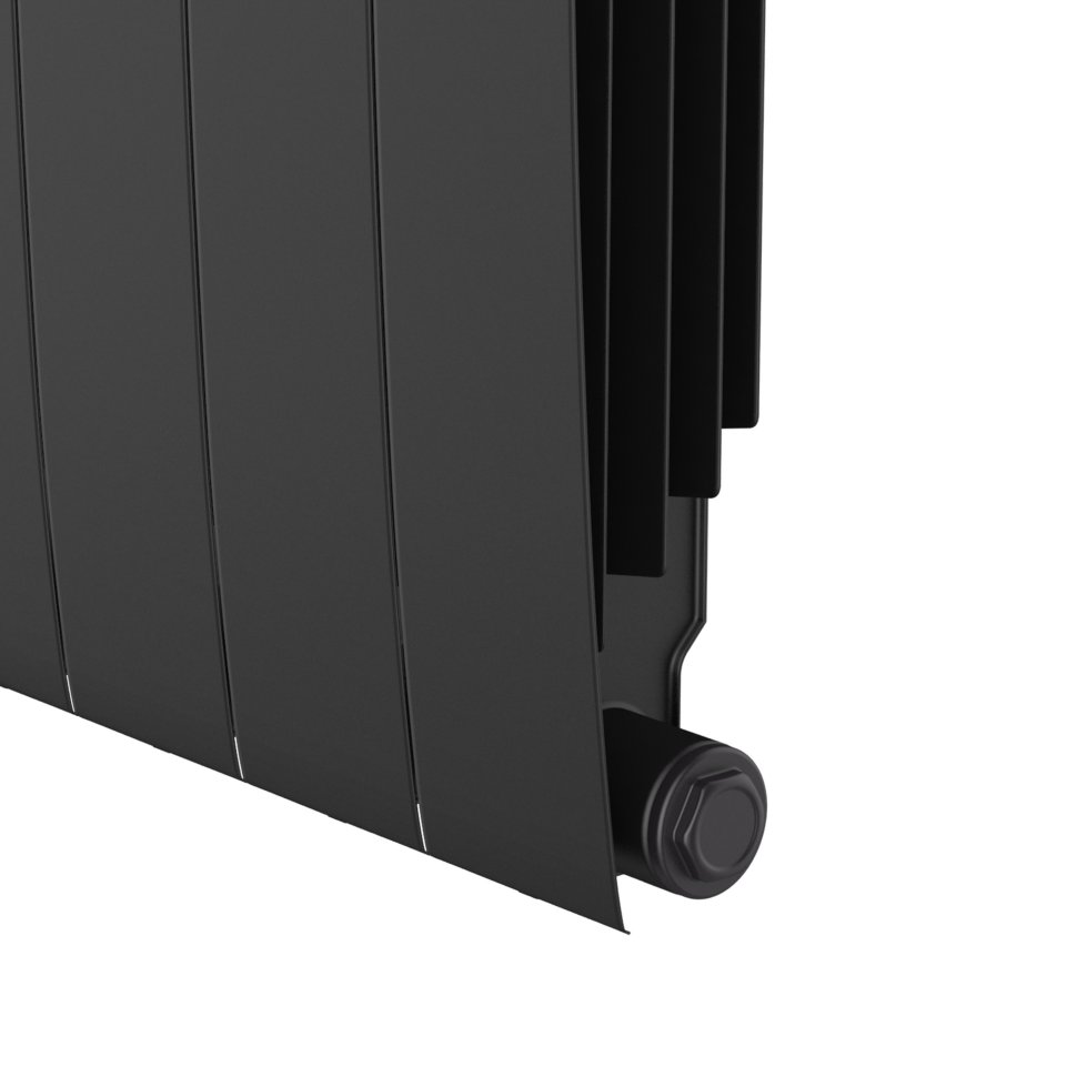 Биметаллический радиатор отопления Royal Thermo BiLiner 350 Noir Sable VR80 6 секций