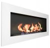 Биокамин Zefire Elliot 1500 c белой рамкой
