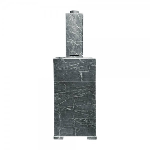 Печь банная PROMetall Атмосфера XL в облицовке Империя Талькохлорит комплект